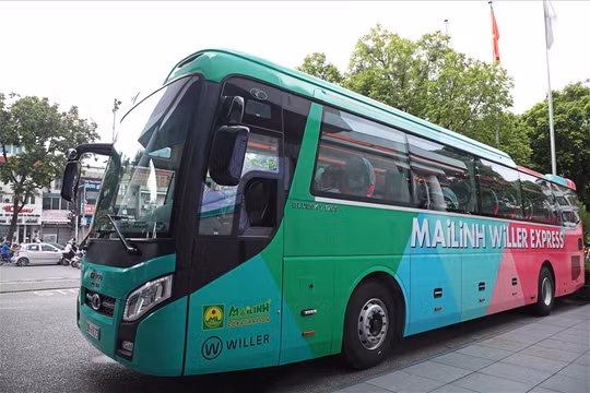 Xe khách Mai Linh - Willer. Ảnh: Tô Thế