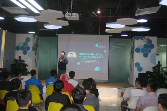 Một buổi seminar do Rubic AI tổ chức cuối năm 2018