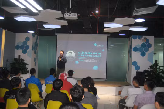 Một buổi seminar do Rubic AI tổ chức cuối năm 2018