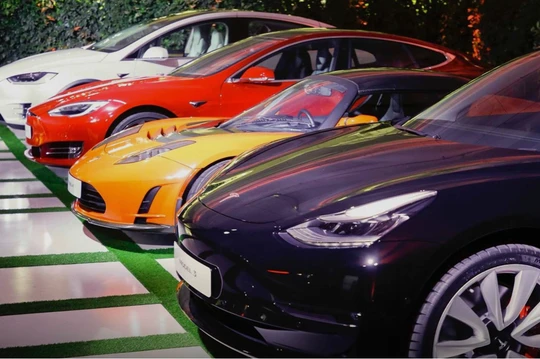 Ô tô của Tesla rất được ưa chuộng tại Trung Quốc