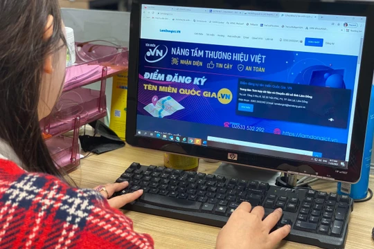 Tỷ lệ doanh nghiệp có website sử dụng tên miền quốc gia “.vn” hiện là một trong những chỉ số đánh giá chuyển đổi số cấp tỉnh.