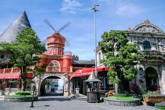 Một góc Khu du lịch Sun World Ba Na Hills (Đà Nẵng)