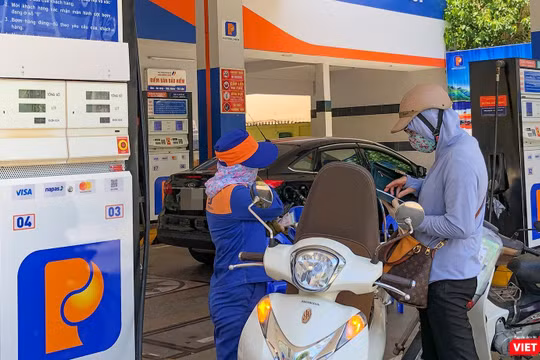 Tình trạng bán hàng tại các cây xăng trên địa bàn TP Đà Nẵng vẫn diễn ra bình thường