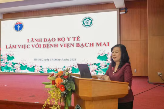 Bà Đào Hồng Lan - Quyền Bộ trưởng Bộ Y tế 