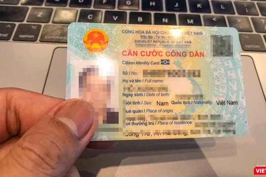 Căn cước công dân gắn chịp cần được giữ thông tin cá nhân
