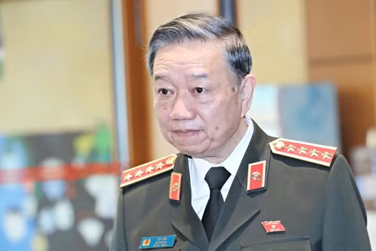 Bộ trưởng Công an Tô Lâm (Ảnh Thanhnien/Gia Hân)