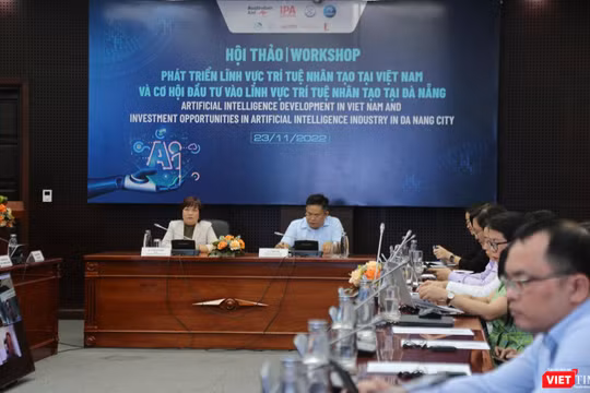 Quang cảnh “Hội thảo Phát triển lĩnh vực trí tuệ nhân tạo tại Việt Nam và Cơ hội đầu tư vào lĩnh vực trí tuệ nhân tạo tại Đà Nẵng” 