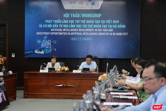 Quang cảnh “Hội thảo Phát triển lĩnh vực trí tuệ nhân tạo tại Việt Nam và Cơ hội đầu tư vào lĩnh vực trí tuệ nhân tạo tại Đà Nẵng” 