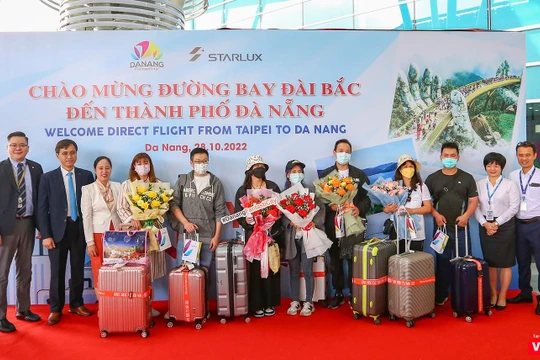 Đà Nẵng đón đường bay từ Đài Bắc đến Đà Nẵng