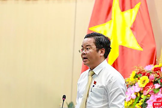 Ông Lê Minh Trung - Ủy viên Ban Thường vụ Thành ủy, Phó Bí thư Đảng đoàn, Phó Chủ tịch Thường trực HĐND TP Đà Nẵng.