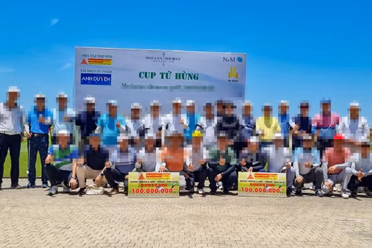 "Cúp Tứ Hùng"- một giải đấu golf tự phát có vận động tài trợ và thu tiền của người chơi gây lùm xùm dư luận trong thời gian qua.