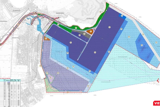 Sơ đồ quy hoạch khu cảng biển Liên Chiểu (TP Đà Nẵng)