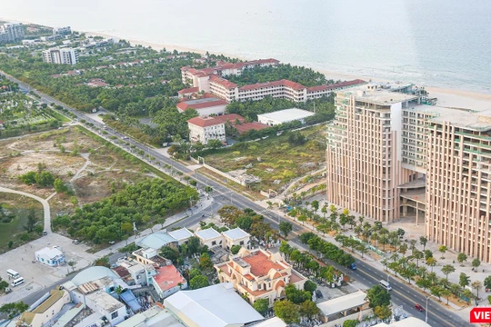 Một góc đô thị ven biển Đà Nẵng