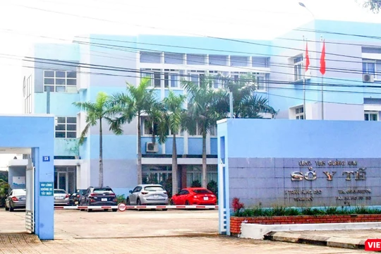 Trụ sở cơ quan Sở Y tế tỉnh Quàng Nam (ảnh SYTQN)