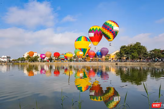 Ngày hội Khinh khí cầu lần đầu tiên tổ chức tại Hội An
