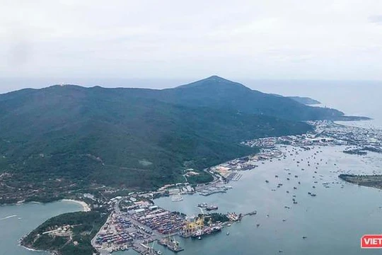 Bán đảo Sơn Trà (Đà Nẵng) nhìn từ trên cao