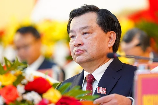 Ông Nguyễn Ngọc Hai khi còn đương chức Chủ tịch UBND tỉnh Bình Thuận (Ảnh: Chí Hùng)