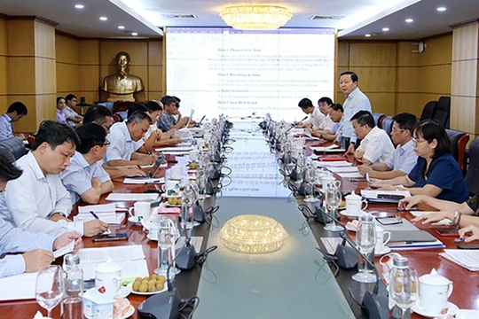 Quang cảnh cuộc họp (Ảnh: VGP/LS)