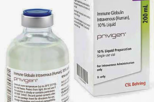 Dịch truyền Globulin (ảnh vinmec)