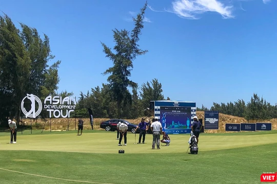 Các vận động viên tại giải đấu BRG Open Golf Championship Danang 2022 