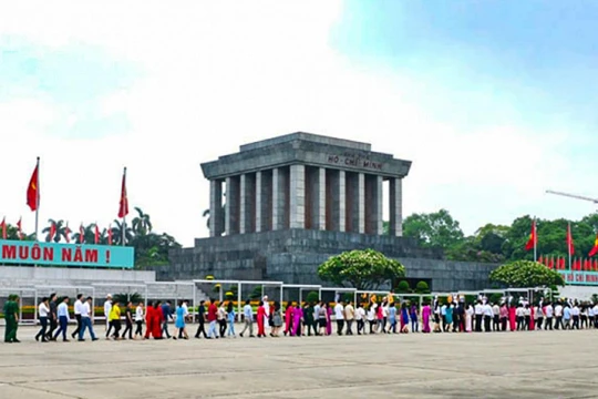 Lăng Chủ tịch Hồ Chí Minh (ảnh vov.vn)