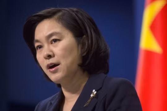 Người phát ngôn Bộ Ngoại giao Trung Quốc Hoa Xuân Doanh.