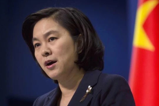 Người phát ngôn Bộ Ngoại giao Trung Quốc Hoa Xuân Doanh.