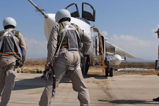 Phi công Nga tham gia chiến dịch không kích chống khủng bố tại Syria