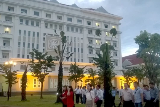 Công trình nhà khách tỉnh Quảng Nam giờ chuyển cho doanh nghiệp du lịch khai thác - Ảnh: Hứa Xuyên Huỳnh