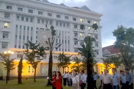 Công trình nhà khách tỉnh Quảng Nam giờ chuyển cho doanh nghiệp du lịch khai thác - Ảnh: Hứa Xuyên Huỳnh