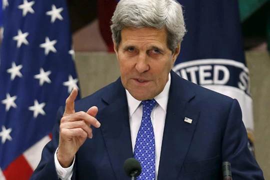 Ngoại trưởng Mỹ John Kerry cho rằng có rất nhiều bằng chứng xuất hiện mỗi ngày cho thấy hành động gia tăng quân sự hoá theo cách này hay cách khác ở Biển Đông - Ảnh: Reuters