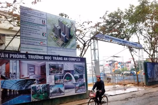 Khu đất của Nhà máy Bánh kẹo Tràng An đã trở thành Dự án nhà ở - văn phòng cho thuê