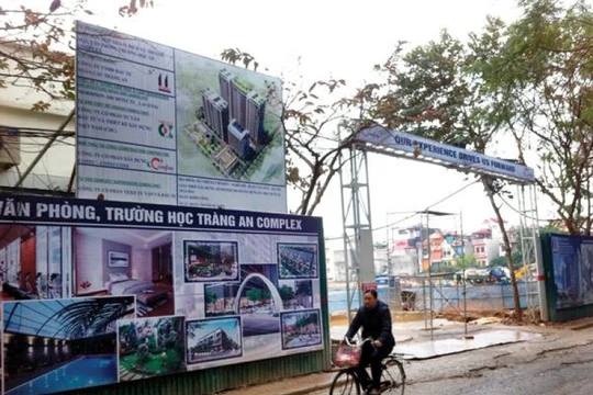 Khu đất của Nhà máy Bánh kẹo Tràng An đã trở thành Dự án nhà ở - văn phòng cho thuê