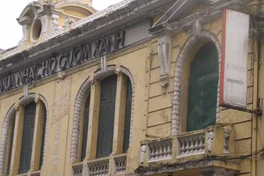 Dấu tích sót lại của một trung tâm ca nhạc giải trí lớn ở Hà Nội từng mở tại đây