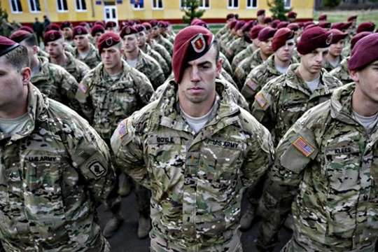 Lính Mỹ ở Ukraine - Ảnh minh họa: Reuters