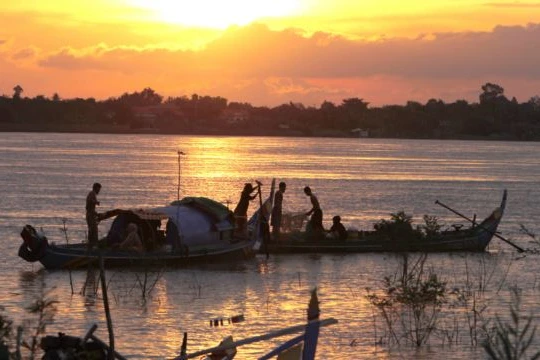 Sông Mekong đã bị ảnh hưởng nặng nề do việc xây dựng của Trung Quốc ở đầu nguồn