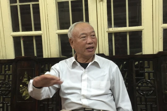 Nguyên Chủ tịch Quốc hội Nguyễn Văn An Ảnh: Đ.V.H