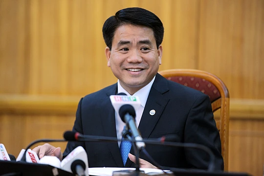 Chủ tịch UBND Thành phố Hà Nội Nguyễn Đức Chung. Ảnh: Phạm Hải