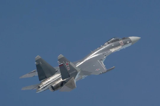 Tiêm kích đa năng Su-35S của Không quân Nga - Ảnh: Bộ Quốc phòng Nga