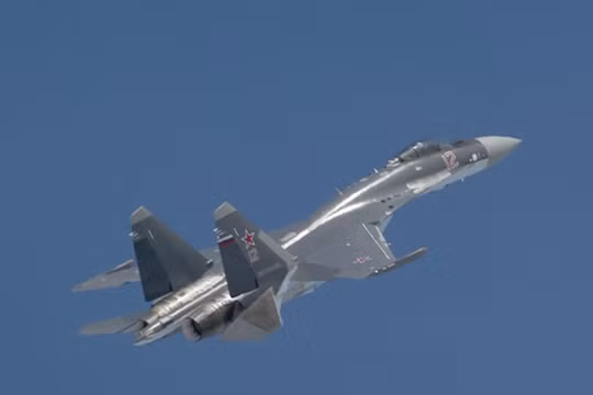Tiêm kích đa năng Su-35S của Không quân Nga - Ảnh: Bộ Quốc phòng Nga
