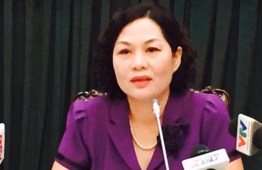Phó Thống đốc Ngân hàng Nhà nước Nguyễn Thị Hồng