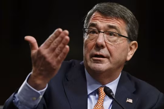 Bộ trưởng Quốc phòng Mỹ Ash Carter.
