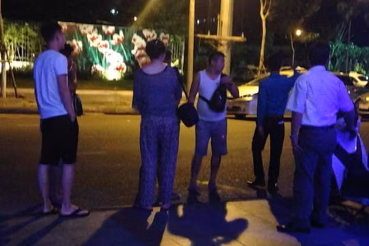 Nhóm du khách Trung Quốc - Ảnh: N.V.Q. cung cấp