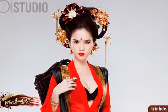 hình ảnh của Ngọc Trinh trong Trinh Đế