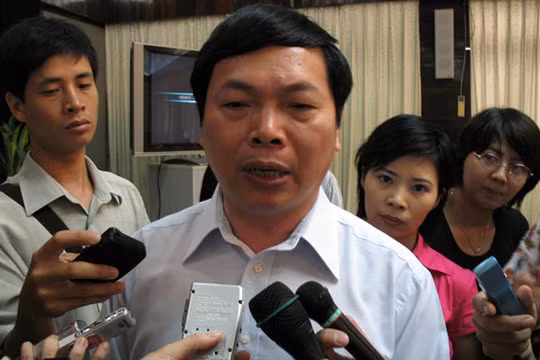 Ông Vũ Huy Hoàng khi còn là bộ trưởng Bộ Công Thương