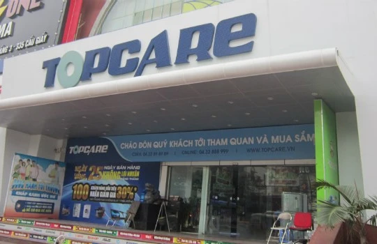 Topcare hiện đang nợ tiền thuê mặt bằng tại 335 Cầu Giấy. 