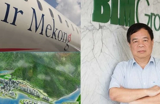 Ông Đoàn Quốc Việt và những dự án lớn của mình.