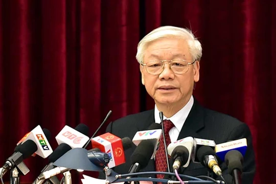 Tổng bí thư Nguyễn Phú Trọng. Ảnh: VGP/Nhật Bắc