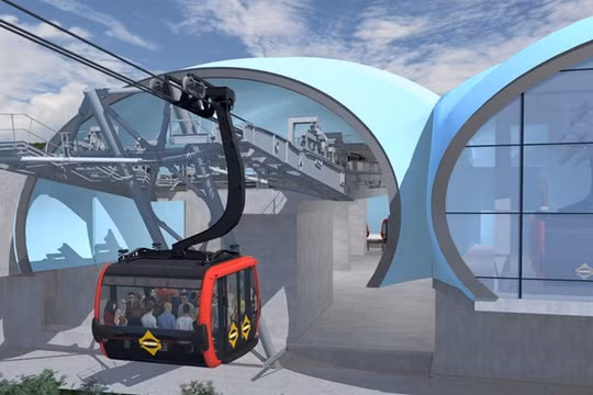 Phối cảnh cáp treo dài nhất thế giới ở Phú Quốc 