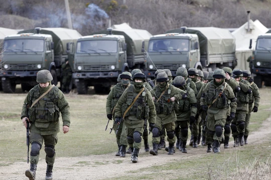 Binh sĩ Nga tại Crimea